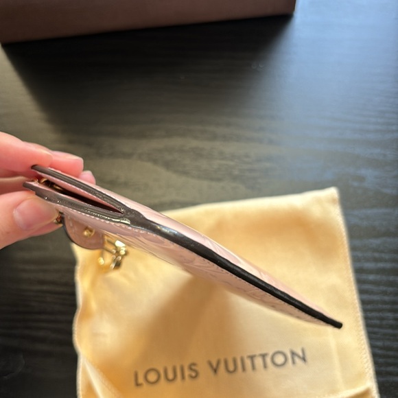 Louis Vuitton Vernis Pochette Rose Ballerine - Picture 4 of 10